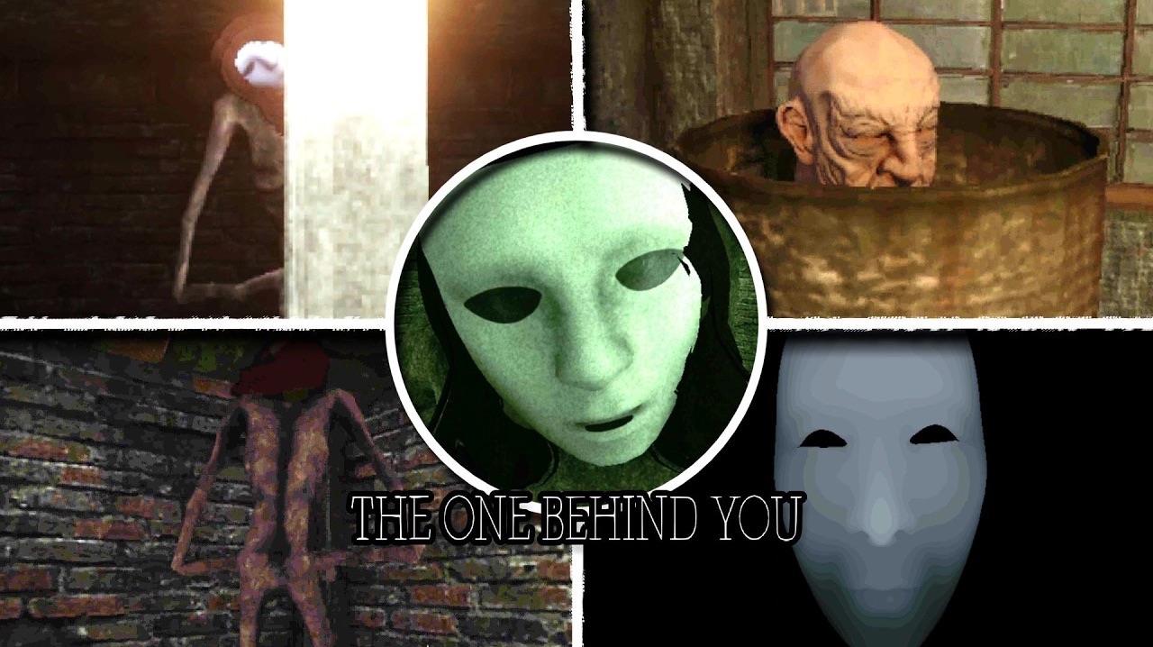 Тот, кто позади тебя — Полное прохождение игры и концовка Обзор игры  THE ONE BEHIND YOU