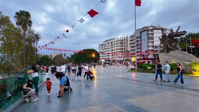 Старый город Калейчи в Анталии.