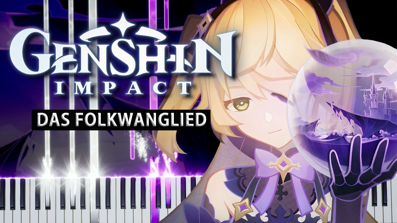 Das Folkwanglied (Genshin Impact) 【 КАВЕР НА ПИАНИНО 】