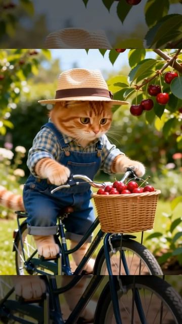 Доброе черешневое утро!!!!Котофей всем к просмотру