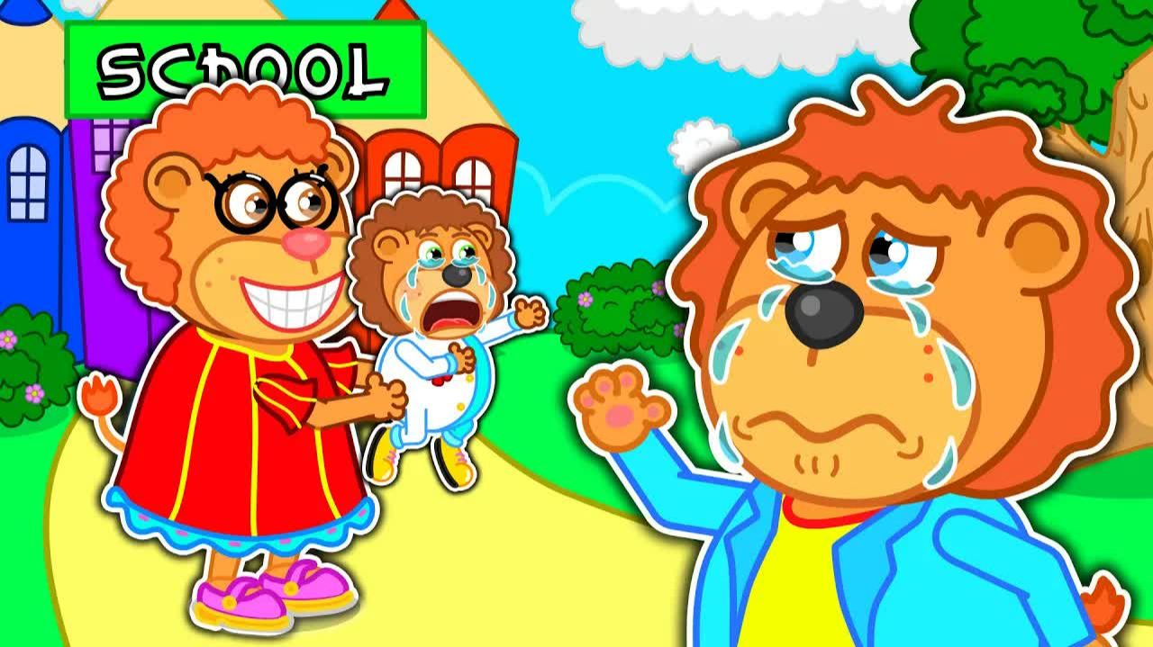 Маша и Леопольд. Первый день в садике - Серии для всей семьи - Lion Family на