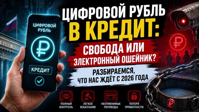 Что скрывает кредит в цифровых рублях