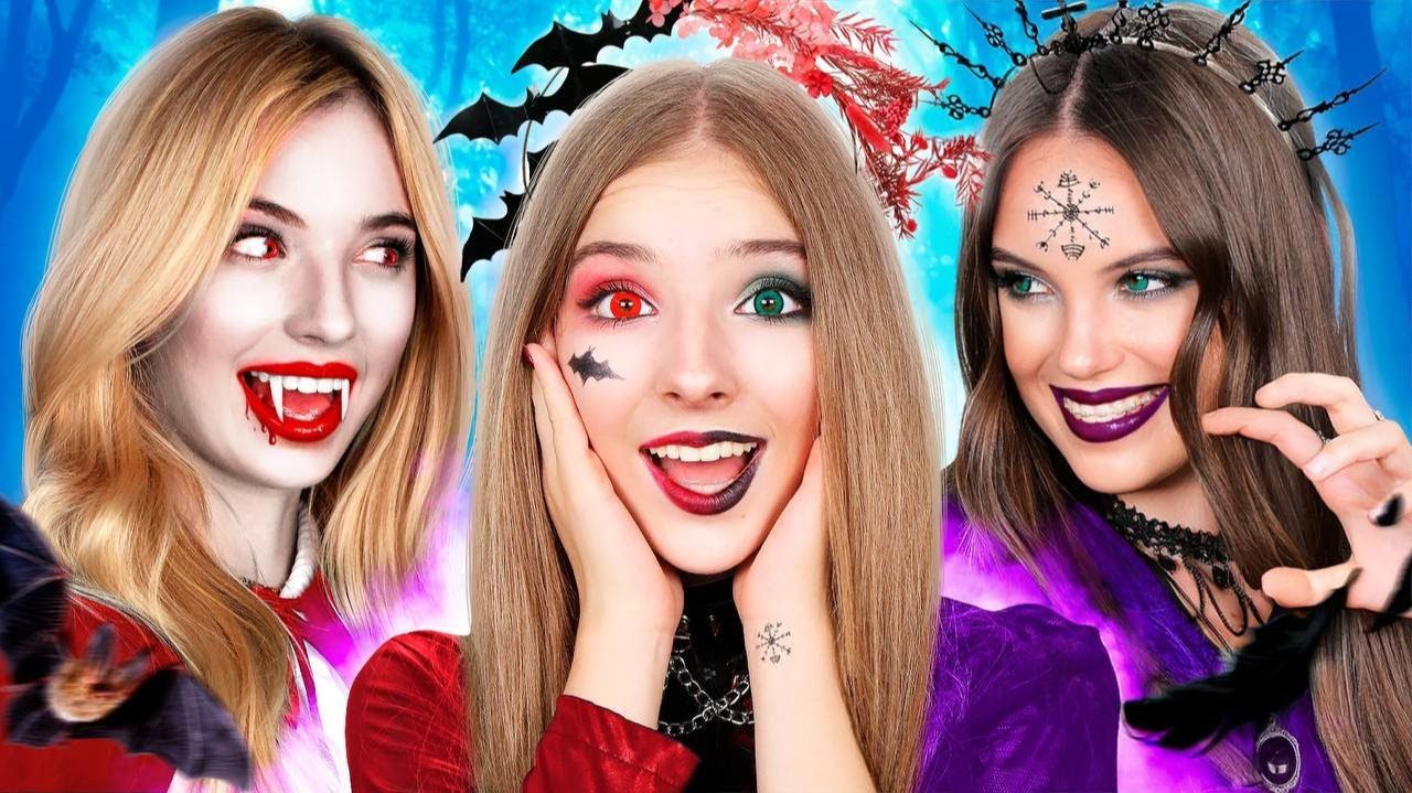 [Тим Тин] - Ведьма vs Вампир! Кто Удочерит Меня в Школе Тёмной Магии? смотреть онлайн