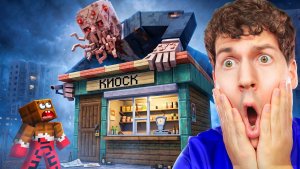 НЕ ПОКУПАЙ СЫР НОЧЬЮ!😱 ОНО ПРИДЁТ ЗА ТОБОЙ! СТРАШНЫЙ КИОСК В МАЙНКРАФТ - (ВЛАДУС) #Minecraft #Майн