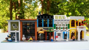 Мой первый модульный макет LEGO, изготовленный по индивидуальному заказу!!#AWMMocContest