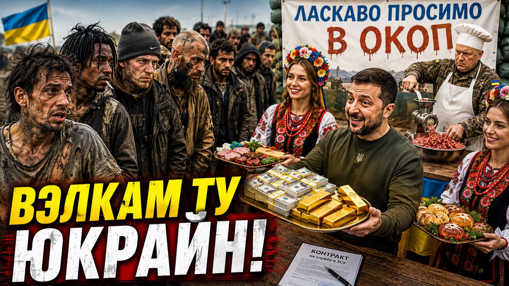 🔴ВЭЛКАМ ТУ ЮКРАЙН! ПЛАТИТЬ ОБЕЩАЮТ МНОГО, НО ЕСТЬ НЮАНС...