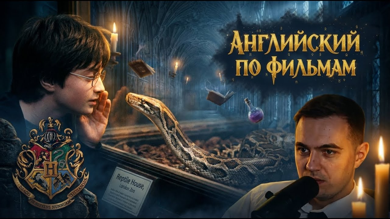 АНГЛИЙСКИЙ ПО ФИЛЬМАМ — "Harry Potter" / Гарри Поттер (2) смотреть онлайн