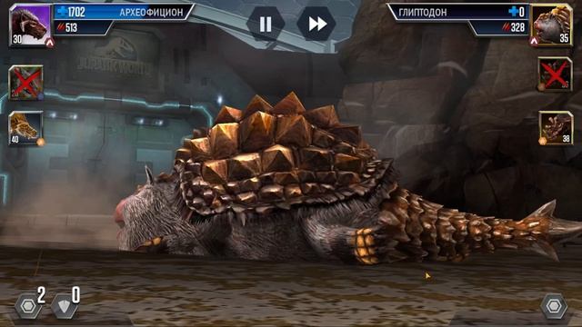 186 / Играем в игру Jurassic World: The Game. Сдвиг ледников. Эласмотерий. Дакотараптор смотреть онлайн