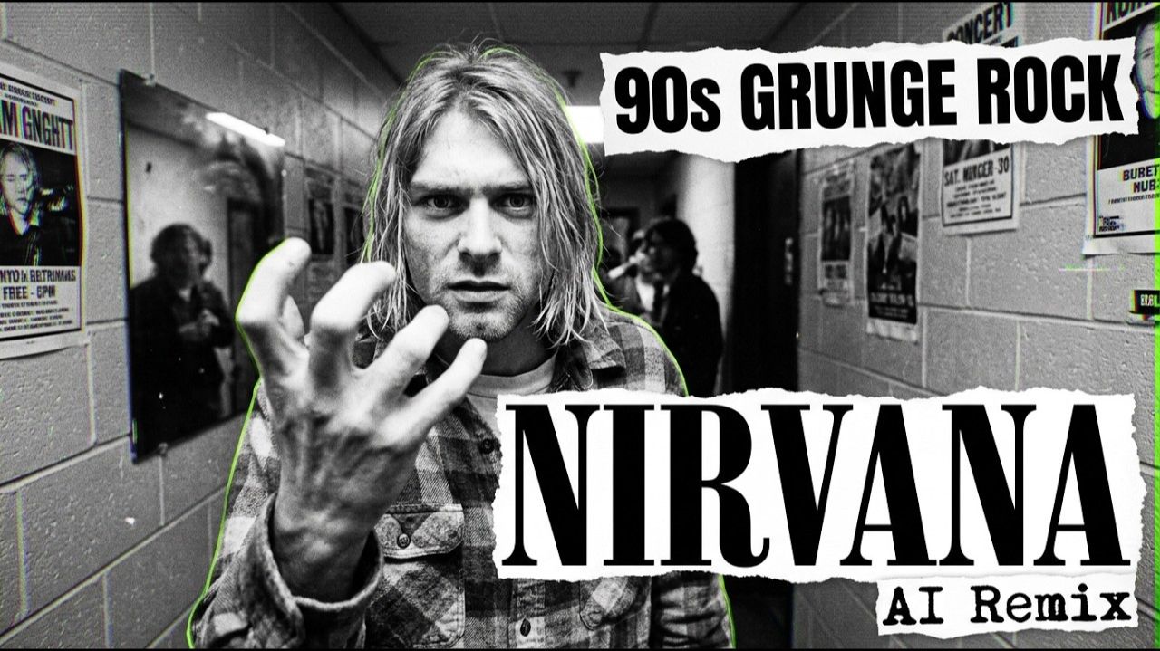 Kurt Cobain Tribute _ Nirvana Inspired Grunge 90s Headbangers