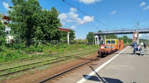 Путевая машина ВПР02К-113 станция Яхрома 5.06.2026