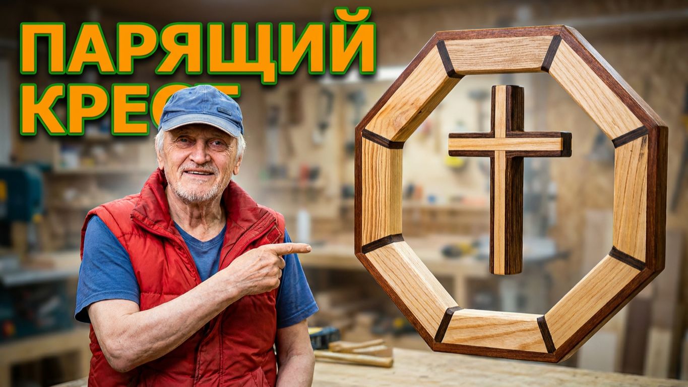 изготовление парящего креста