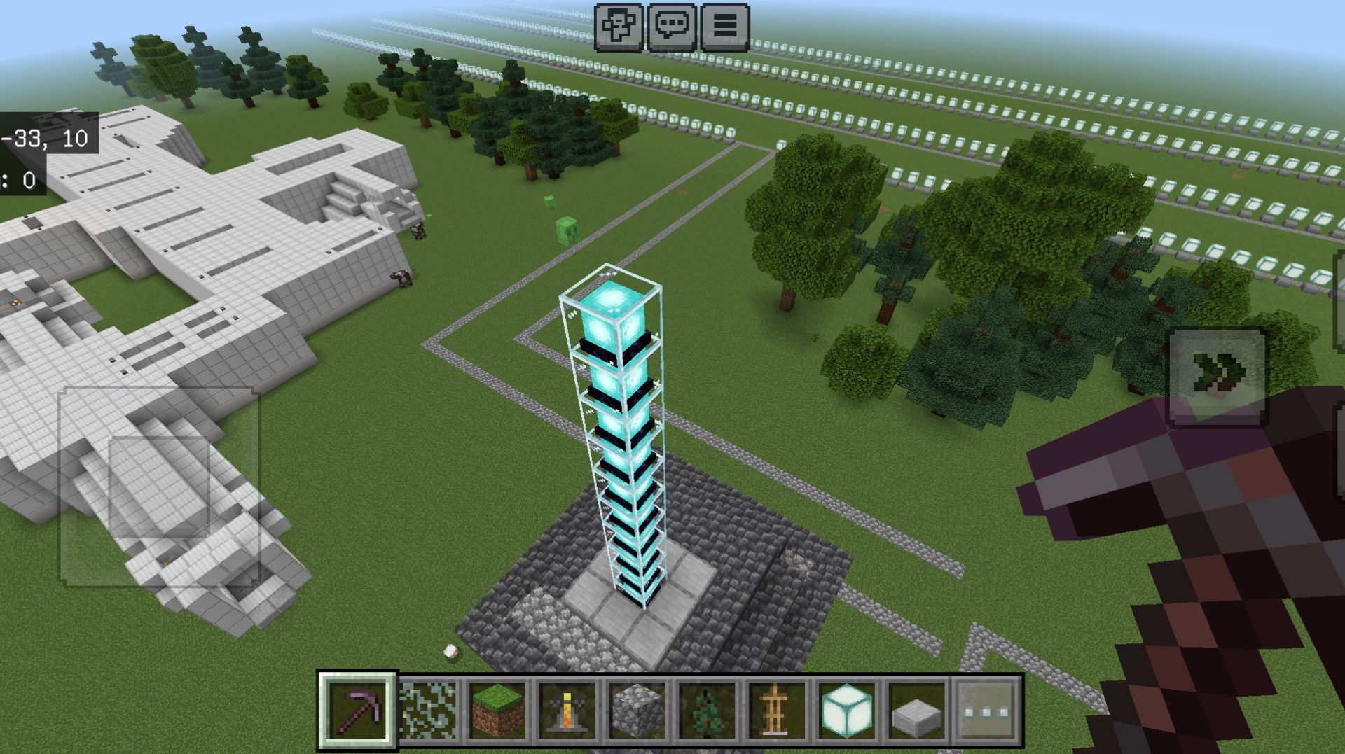 Domodedovo (DME) Airport In Minecraft Made.