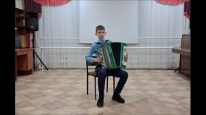 Черненко Кирилл - «Как под горкой под горой» русская народная песня в обработке А.Сударикова