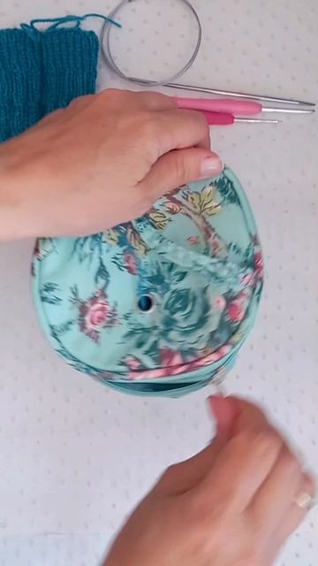 Сумка торба для пряжи