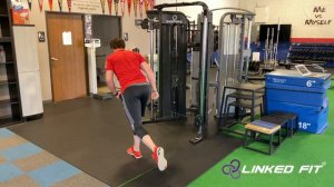 Cable RDL 1-Leg Contra Rotational Row | Тяга с ротацией + РДЛ в кроссовере контр-латерал на 1 ноге
