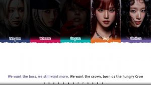 I-DLE- Crow lyrics