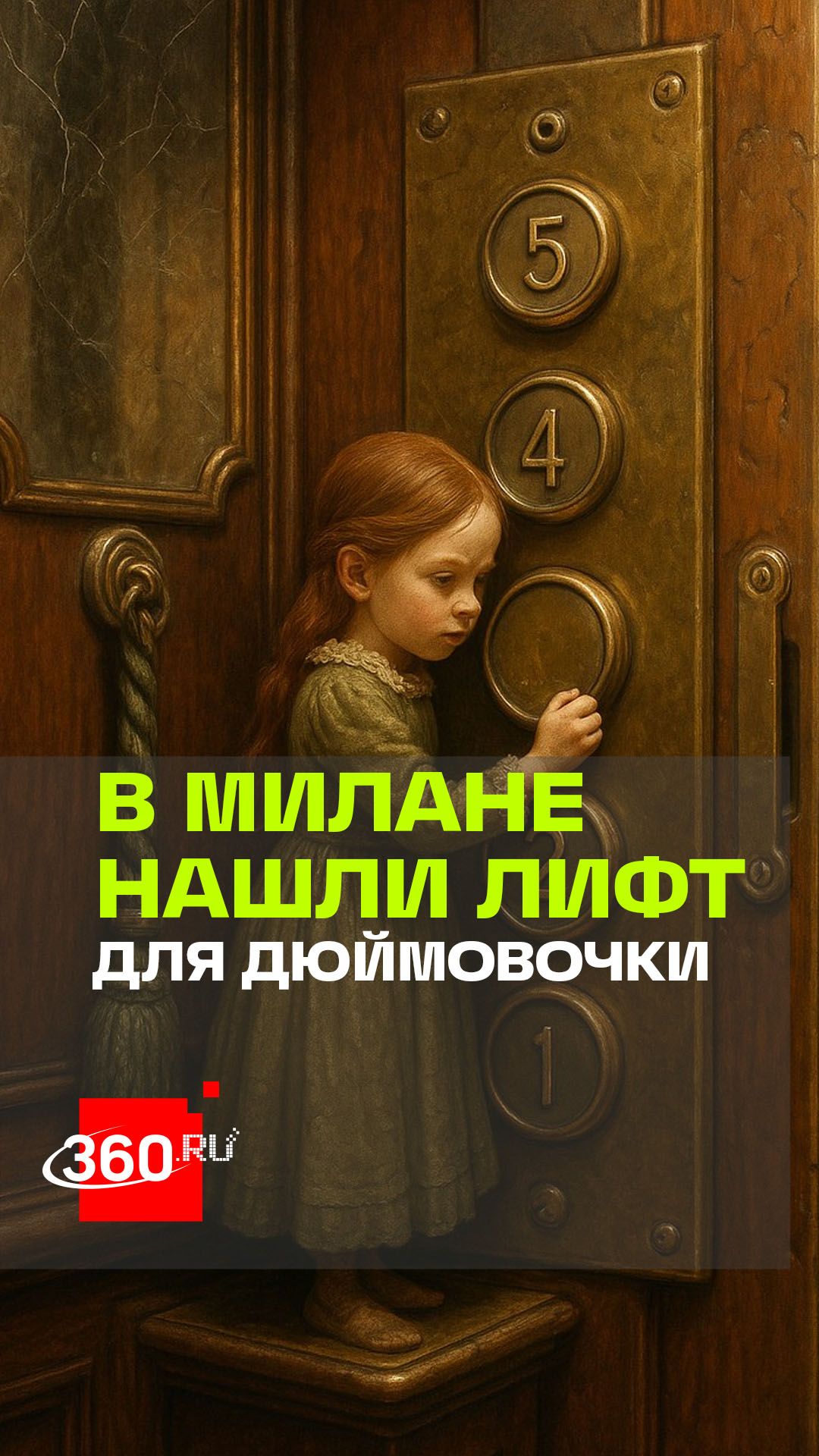 В Милане пассажир едва втиснулся в лифт — кабина подходит только для Дюймовочки