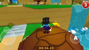 все стикеры в игре Super bear adventure в локации черепаший город