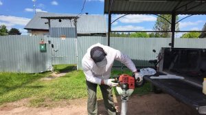 РАЗДОЛБИЛ КАМНИ В МЕЛКУЮ ФРАКЦИЮ | Ремонт дороги бензиновым отбойным молотком
