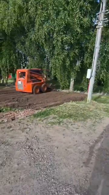 Наконец то техника на участке #жизньвдеревне