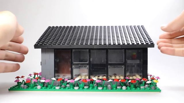 LEGO Современный гостевой дом MOC смотреть онлайн