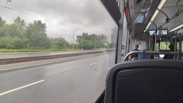 поездка на автобусе ЛиАЗ 5292 борт 190451 по маршруту 687