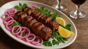 Бастурма (маринованный шашлык)