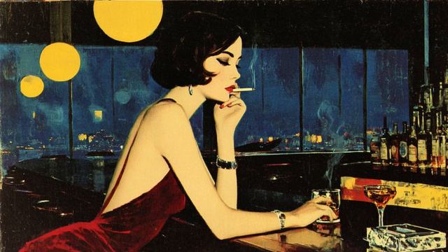 The Late Night Lounge ｜ Vintage Noir Jazz For Relaxation & Chill Vibes