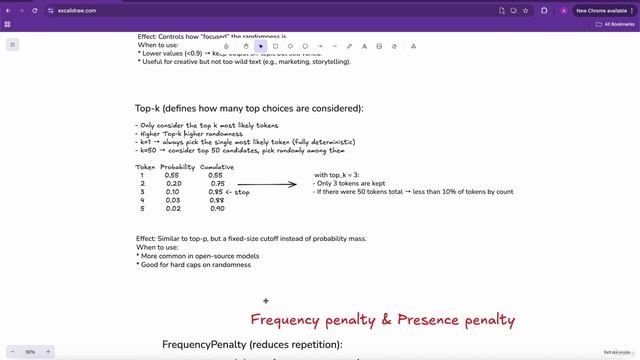 32. Chat Options Part-3 Top-p & Top-K for controlled randomness & stop sequences смотреть онлайн