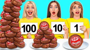 100 Слоев еды Челлендж