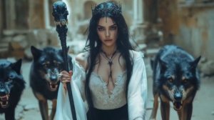 I WEAR THE CROWN 👑🩸 Queen of Blood Remix 🩸👑 Dark Fantasy Metal Music Video