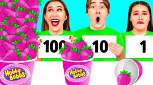 100 Слоев Еды Челлендж | Удивительные Кулинарные Рецепты