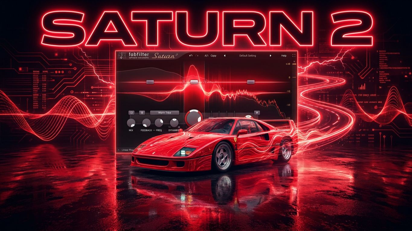 FabFilter Saturn 2 улучшаем Psy Bass через сатурацию 200-500 герц
