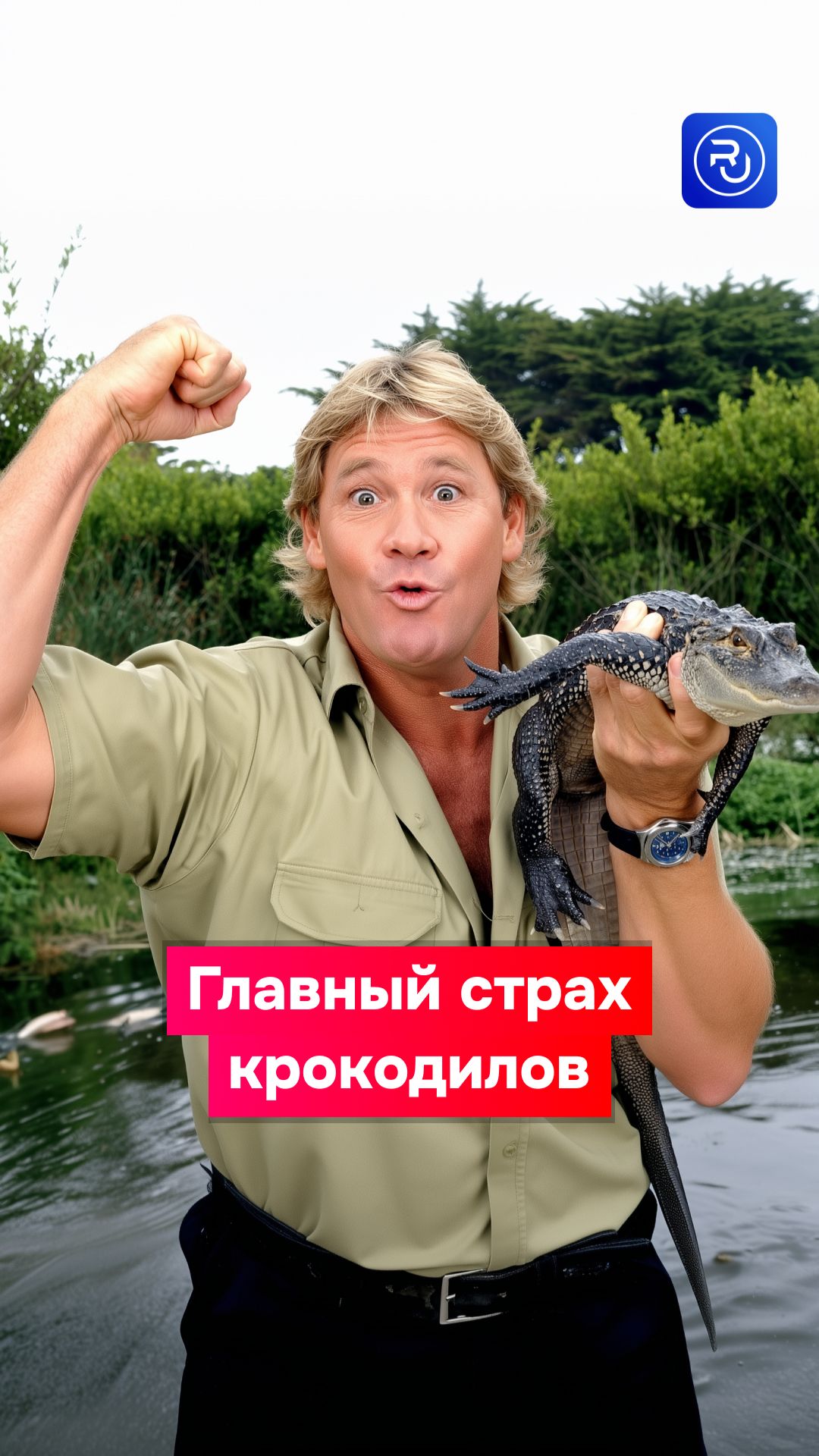 Его боялись все крокодилы!