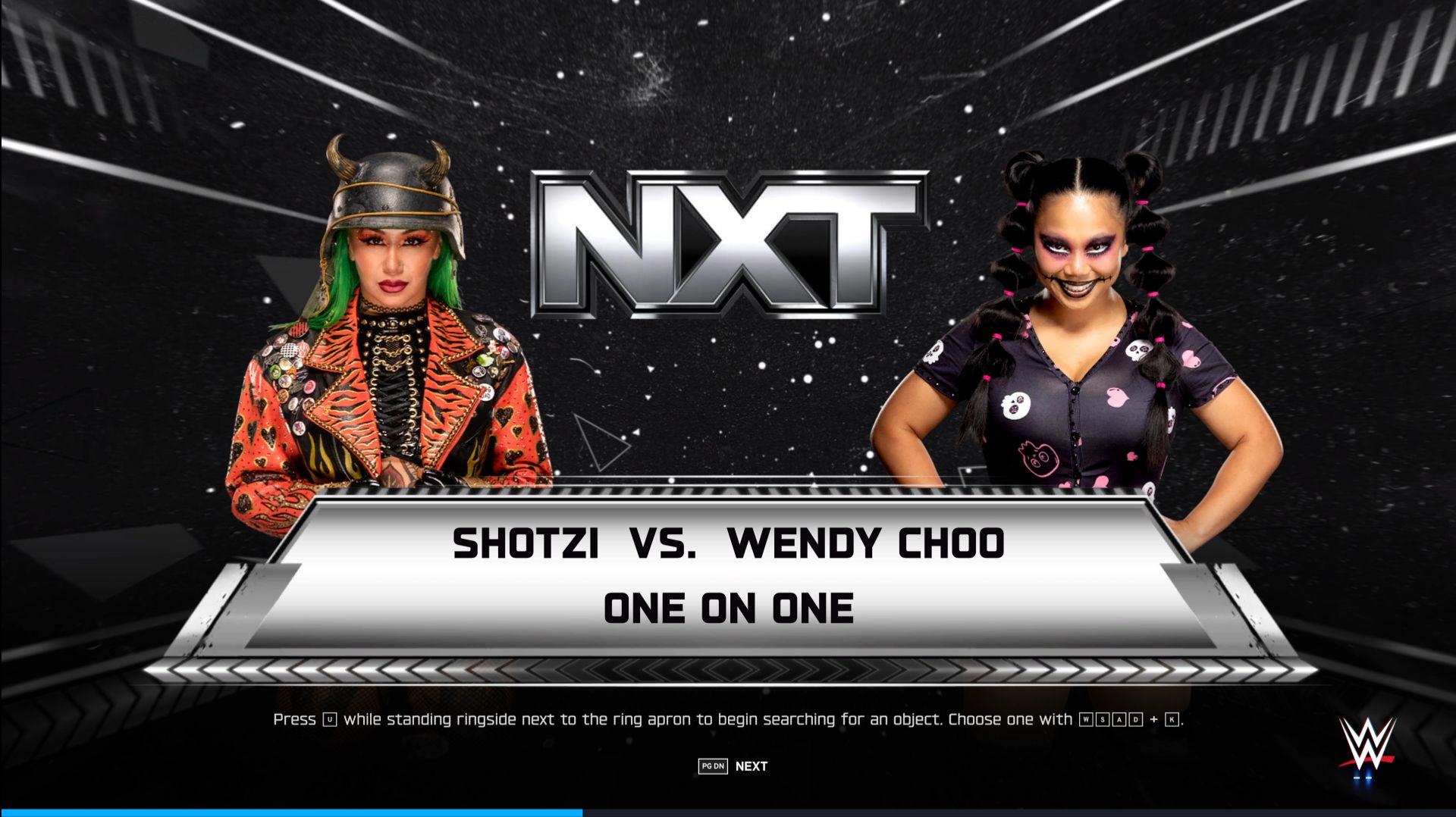 WWE 2k25 NXT Women Shotzi - Wendy Choo