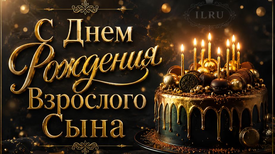 С Днем Рождения, Мой Взрослый Сын 🎉 Трогательное Поздравление  От Мамы