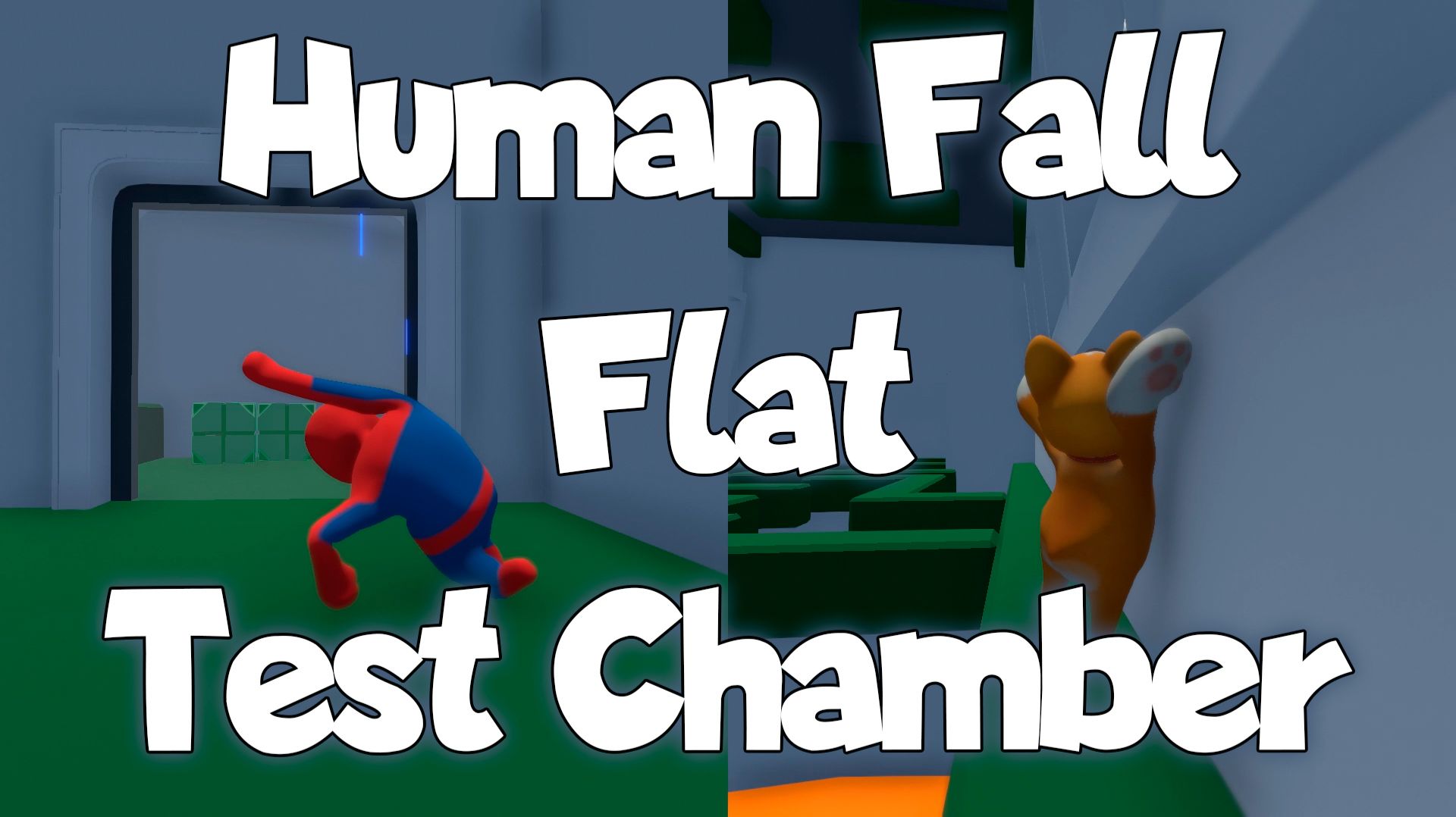 Прохождение Human: Fall Flat - Test Chamber смотреть онлайн
