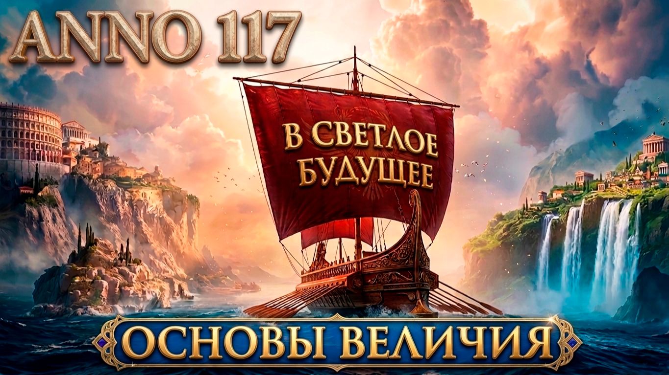 Anno 117 Pax Romana - обзор особенностей игры и прохождение на максимальной сложности #1