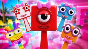БАРБИ x NUMBERBLOCKS СПРАНКИ (1–11) | Incredibox Sprunki Animation | СПРАНКИ АНИМАЦИЯ