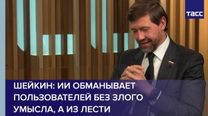 Шейкин: ИИ обманывает пользователей без злого умысла, а из лести, заявил Шейкин