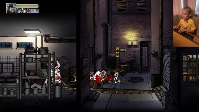 Прохождение игры Guns, Gore & Cannoli (Игра про зомби). Часть 5. Стрип Клуб Боннино