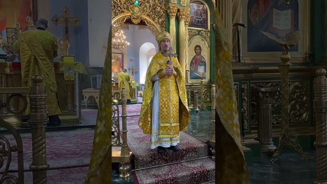 Проповедь архимандрита Зосимы.Неделя Всех святых, в земле Русской просиявших. 14.06.2026