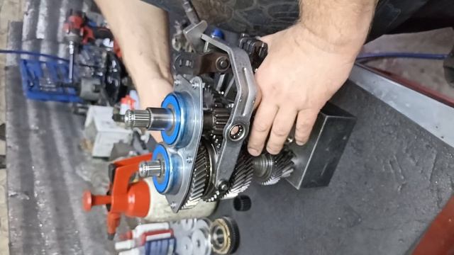 Octavia A7 часть 2 
фрагмент ремонта 5ст мкпп PSU за день в Брянске 13 июня 26г.
