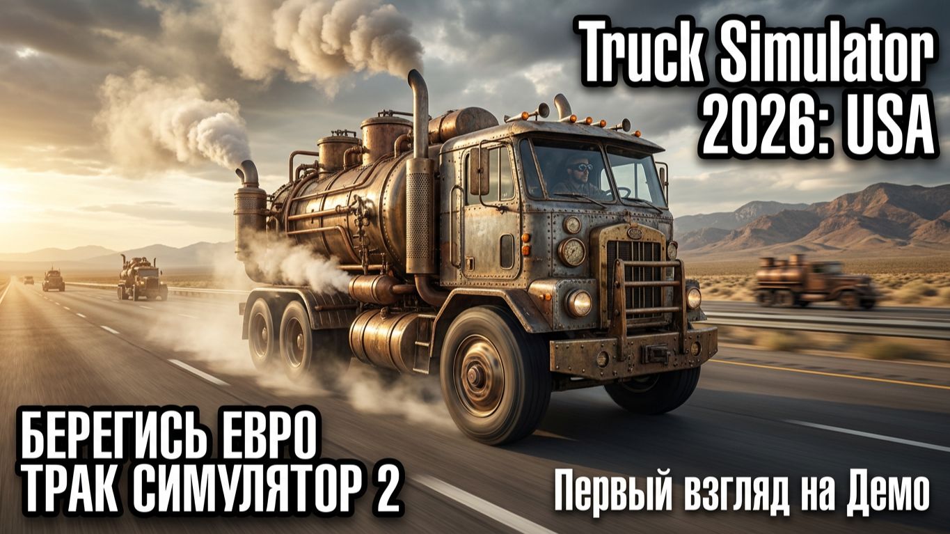 УБИЙЦА ETS и ATS? Truck Simulator 2026:USA 🕹Первый взгляд, обзор геймплей Демо