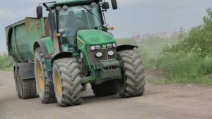 Заготовка кормов в «ЗАО Предпортовый» John Deere 8430, 7830, 8420, Claas Jaguar 880, КАМАЗ