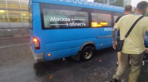 маршрутка Mercedes Benz Спринтер борт 192147 маршрут 1358