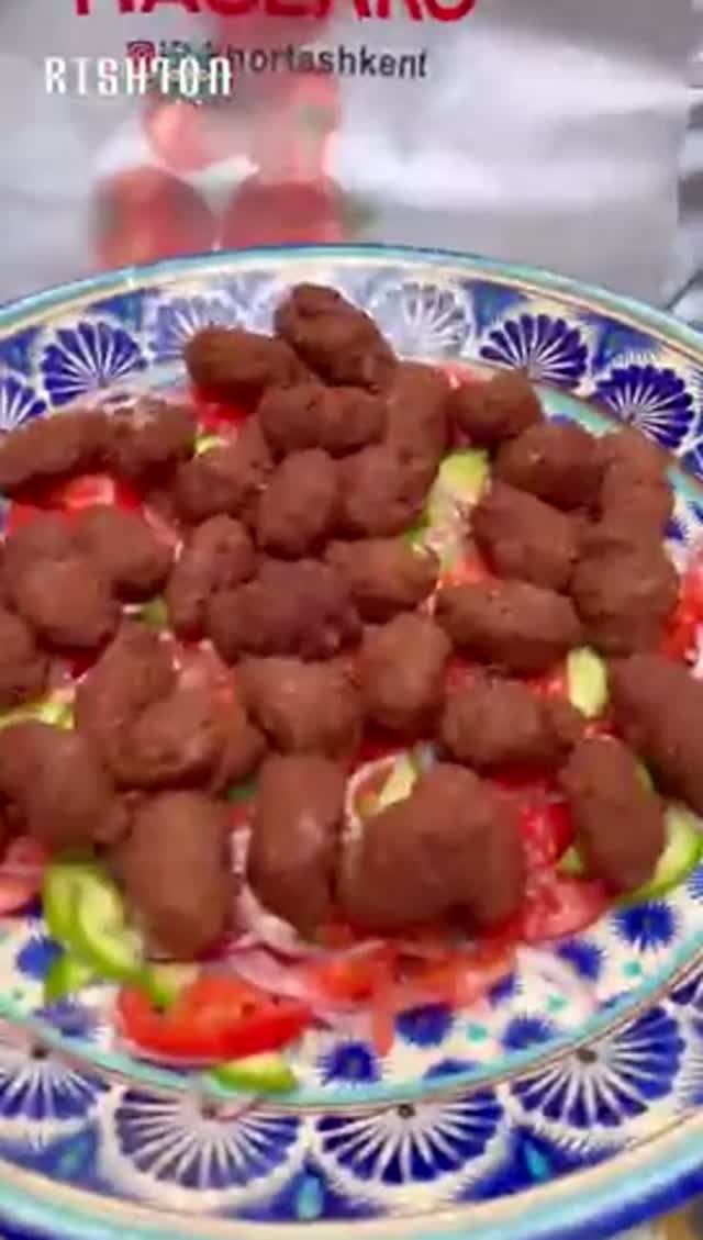 Молотый шашлык в казане( сковороде) рецепт