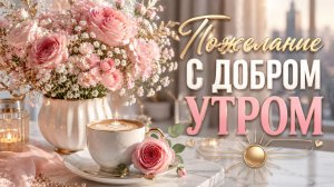 Пожелание С Добром Утром ☀️ Доброе Утро Хорошего Дня и Пожелания Добра