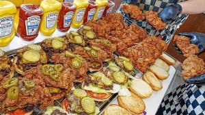 куриные бургеры по-американски. Корея