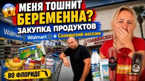 Лиса в Америке. ПЕРЕЕЗД⧸ Меня тошнит⧸ БЕРЕМЕННА？Закупка в Walmart и славянском магазине⧸Что купили⧸Ж